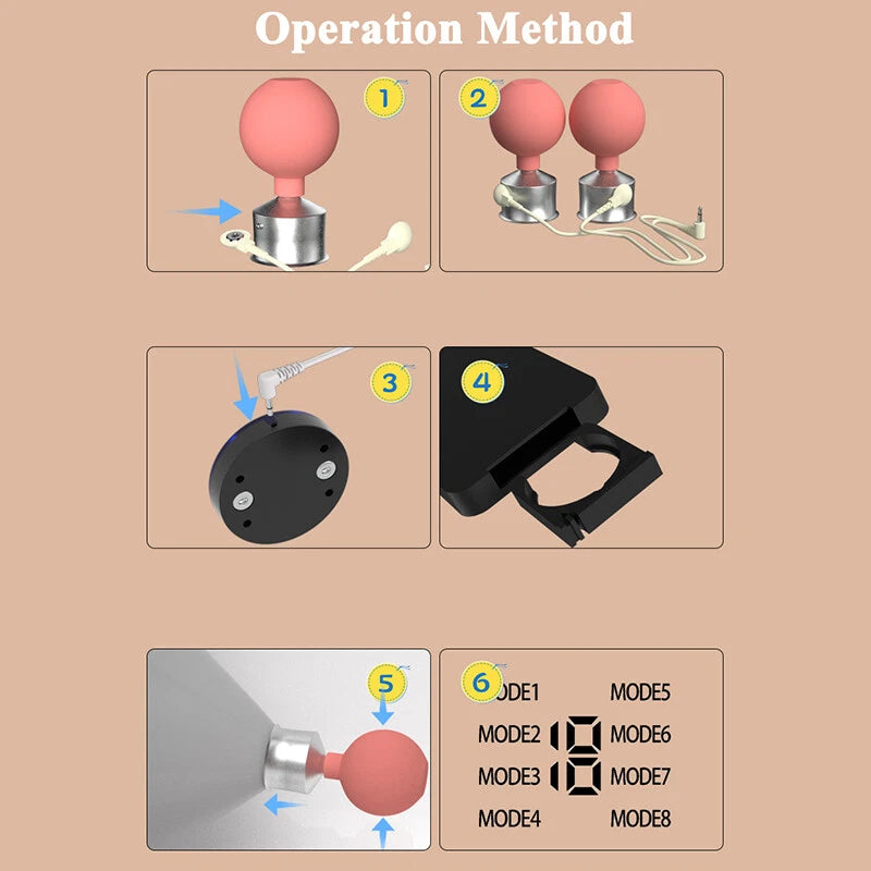 Electric Nipple Pump Sucker with remote control