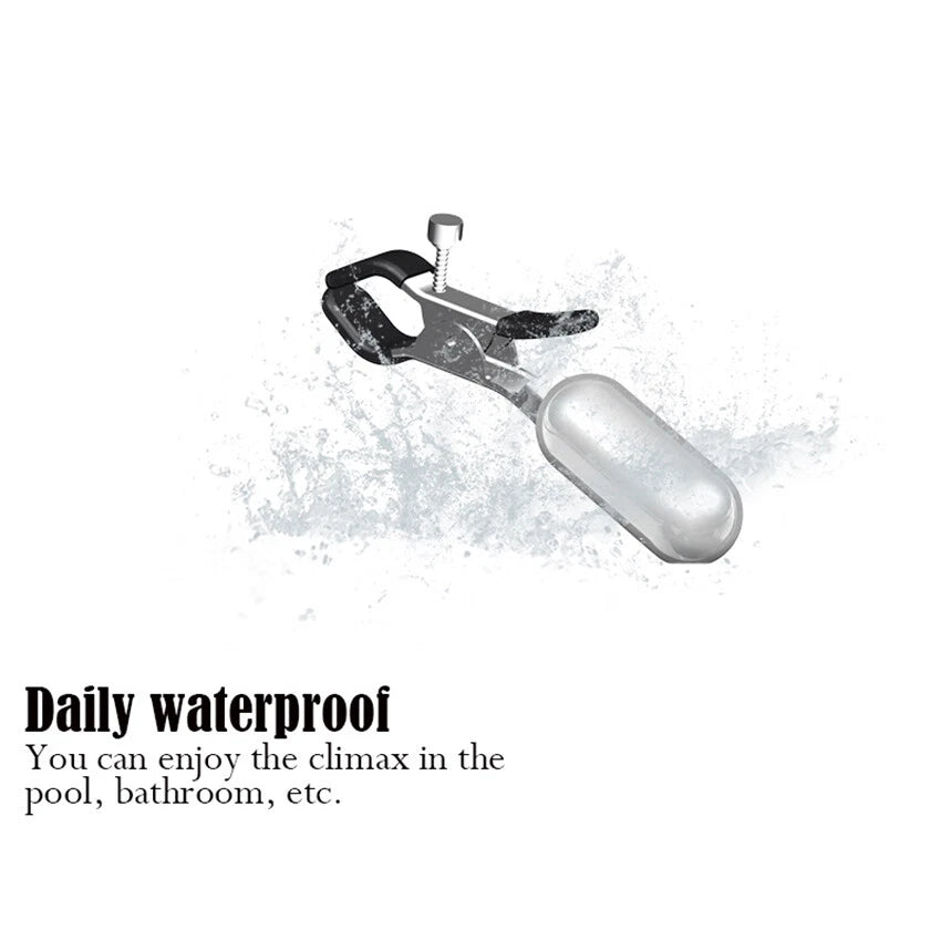 Vibrating Mouse Control Nipple Clamps