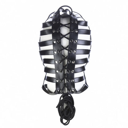 Pu Leather Head Harness Punk