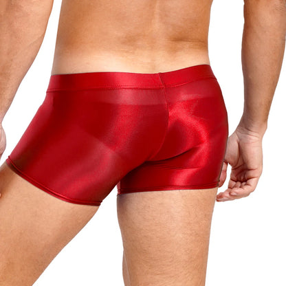 Men Comfortable Second Skin Glossy Brief