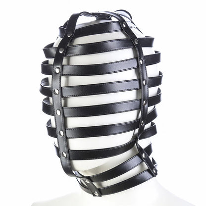 Pu Leather Head Harness Punk