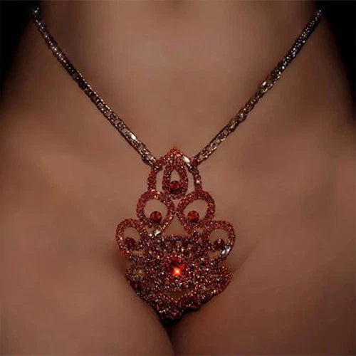 Scarlet Empress Body Chain Thong