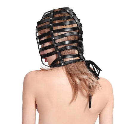 Pu Leather Head Harness Punk