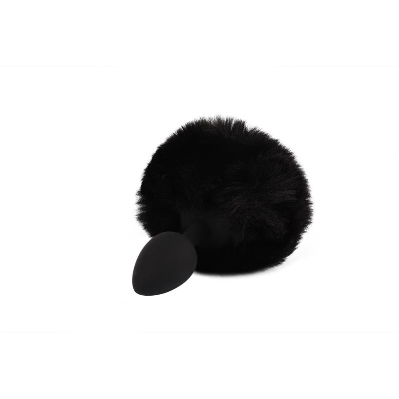Premium Furry Ball Silicone Butt Plug