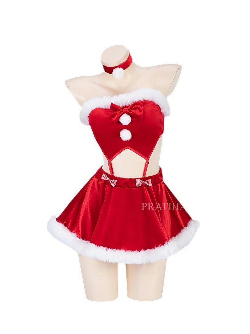 Velvet Christmas Roleplay Dress