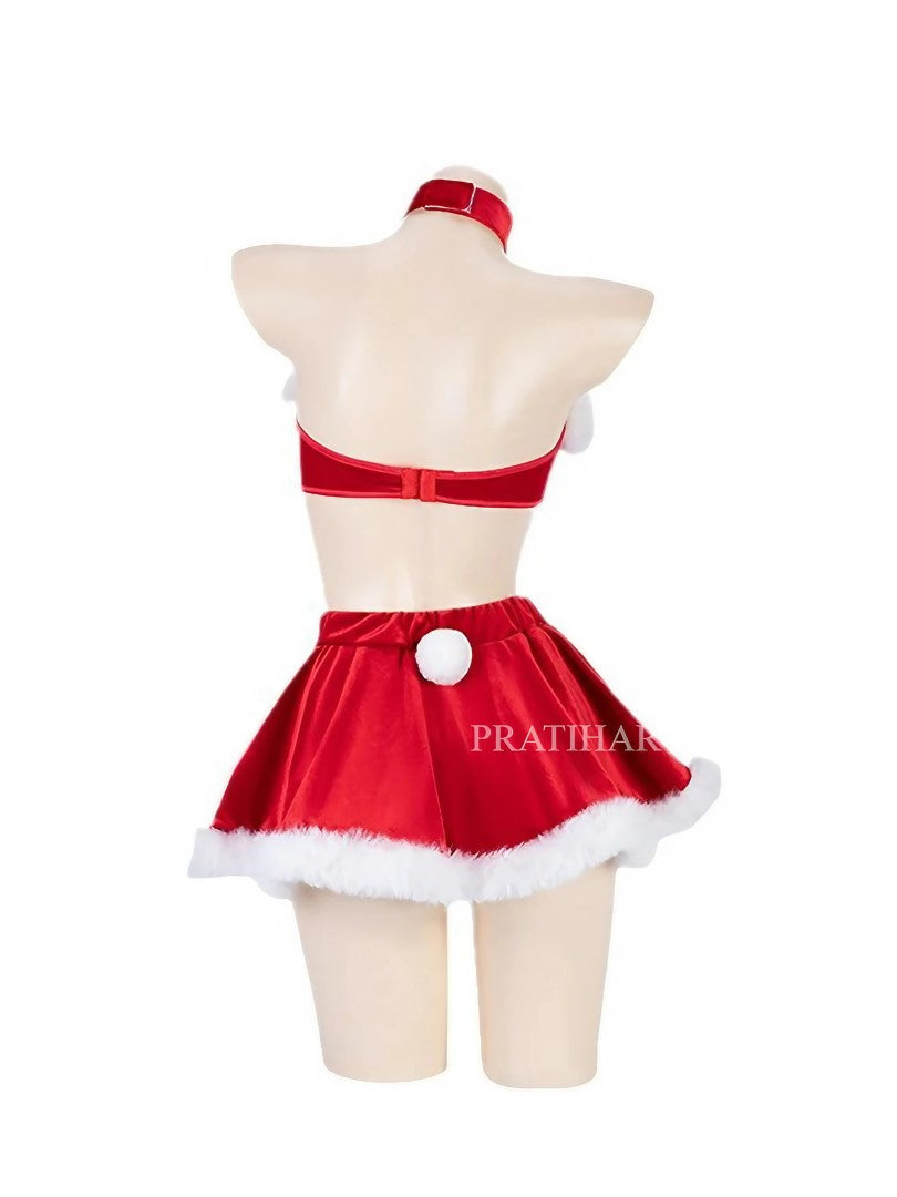 Velvet Christmas Roleplay Dress