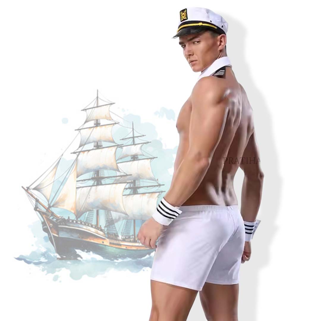 Sexy Navy Men Roleplay Costume