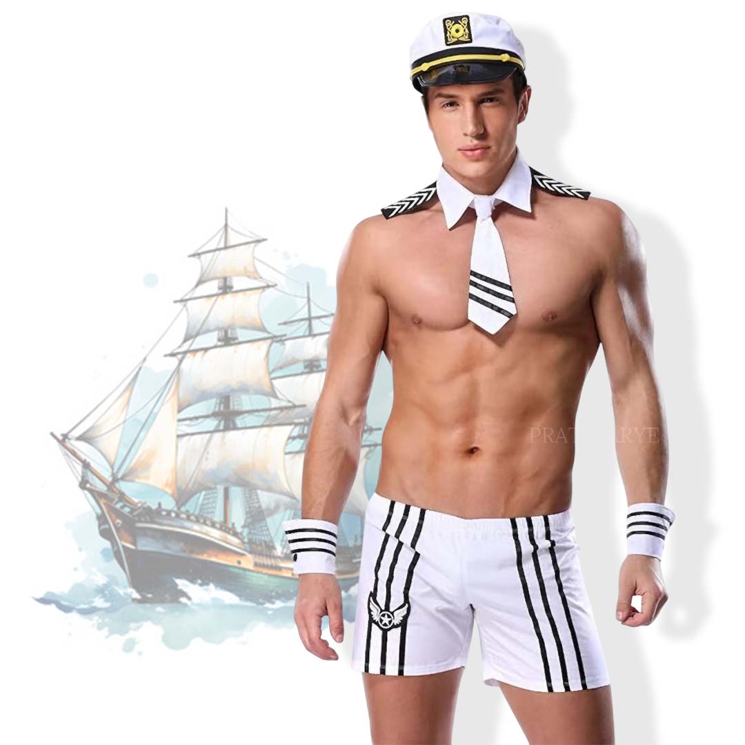 Sexy Navy Men Roleplay Costume