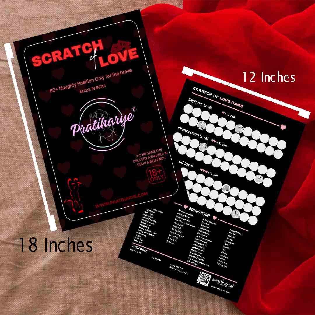 Pratiharye Premium Scratch of Love board Game