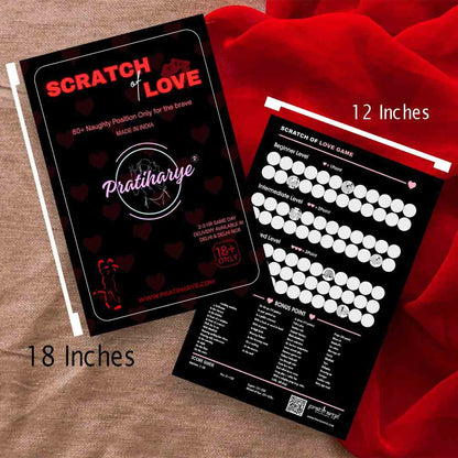 Pratiharye Premium Scratch of Love board Game