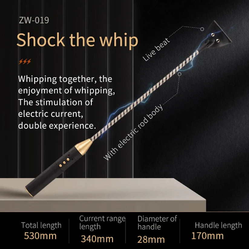 Premium Electric Stimulation Shock Device Pat Long Stick