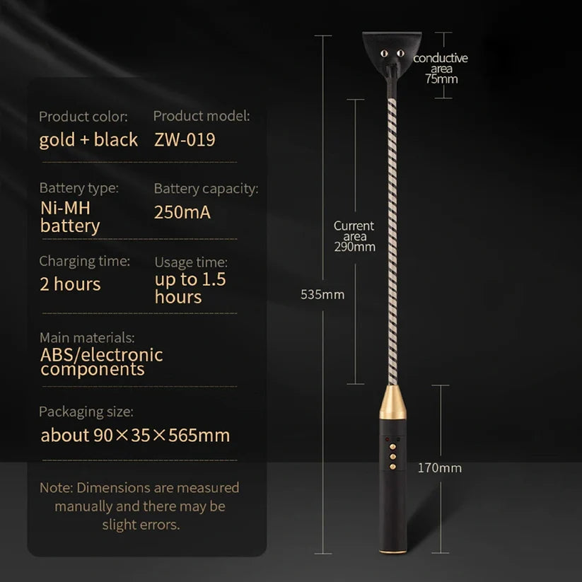 Premium Electric Stimulation Shock Device Pat Long Stick