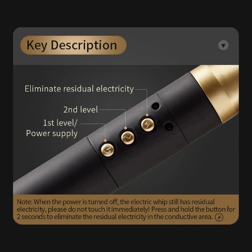 Premium Electric Stimulation Shock Device Pat Long Stick