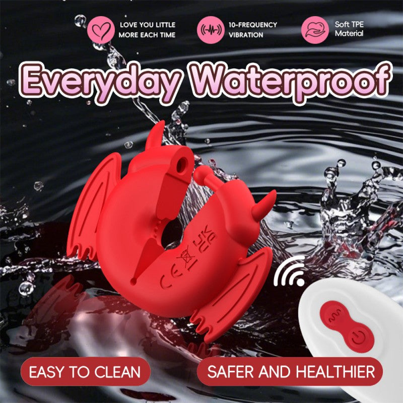 Remote Control Vibrating Devil Nipple Clamp