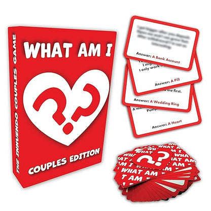 What Am I? Couples Edition Guessing Card Game