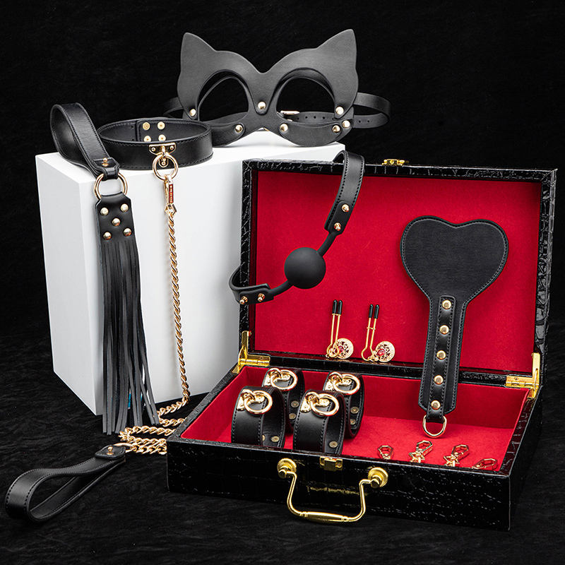 Premium 15 Pc BDSM-Bondage Kit with FREE BOX