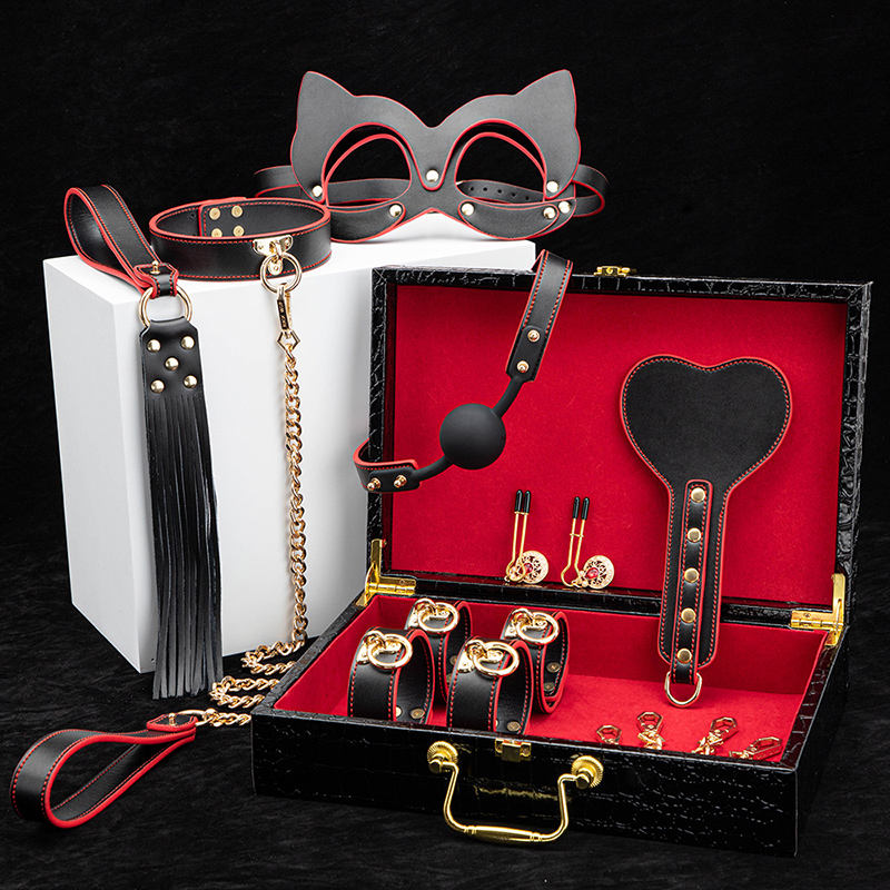 Premium 15 Pc BDSM-Bondage Kit with FREE BOX