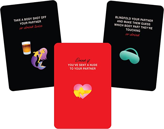 Pratiharye Present Drunk in Love: X-Rated Couples Drinking Game - Intimate Relationship Card Game with Spicy Dares