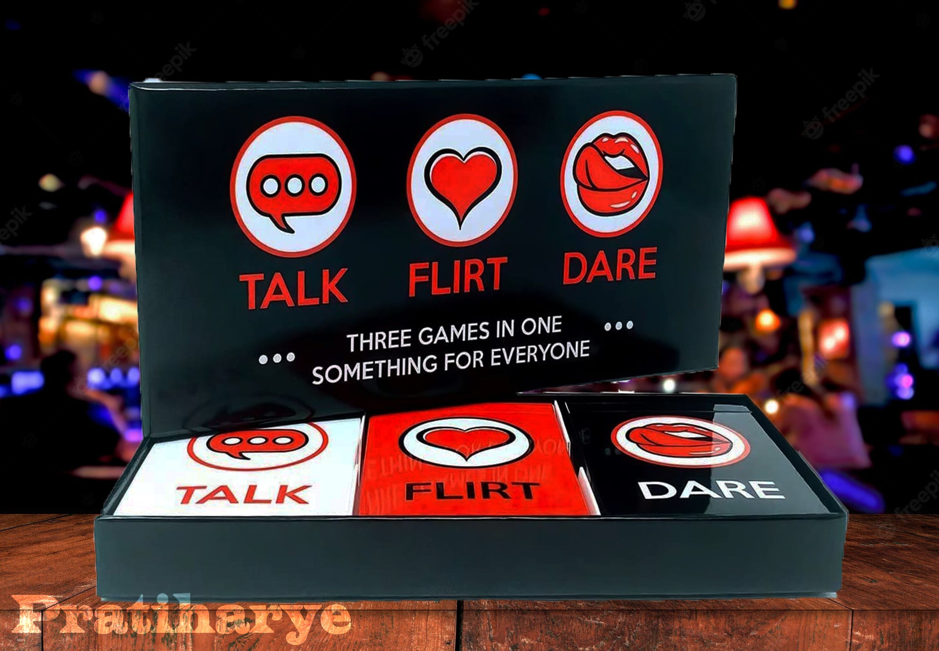 Adult Talk Flirt &amp; Dare Game for couple