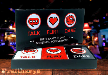 Adult Talk Flirt &amp; Dare Game for couple