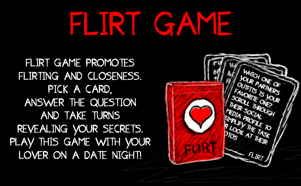 Adult Talk Flirt &amp; Dare Game for couple