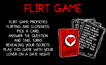 Adult Talk Flirt &amp; Dare Game for couple