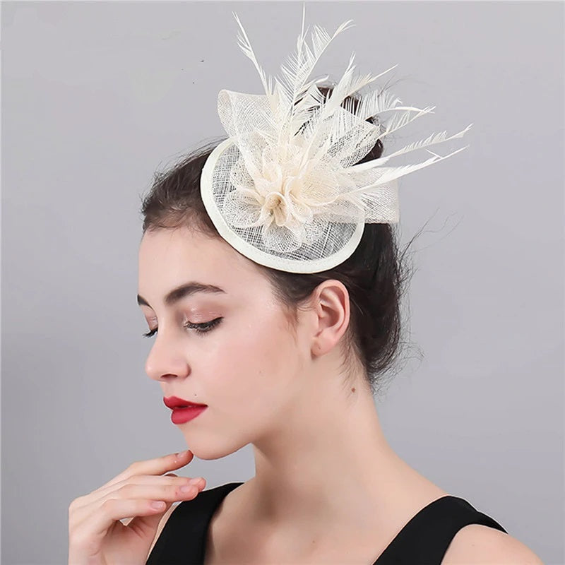 Wedding Fascinators Feathers Hat