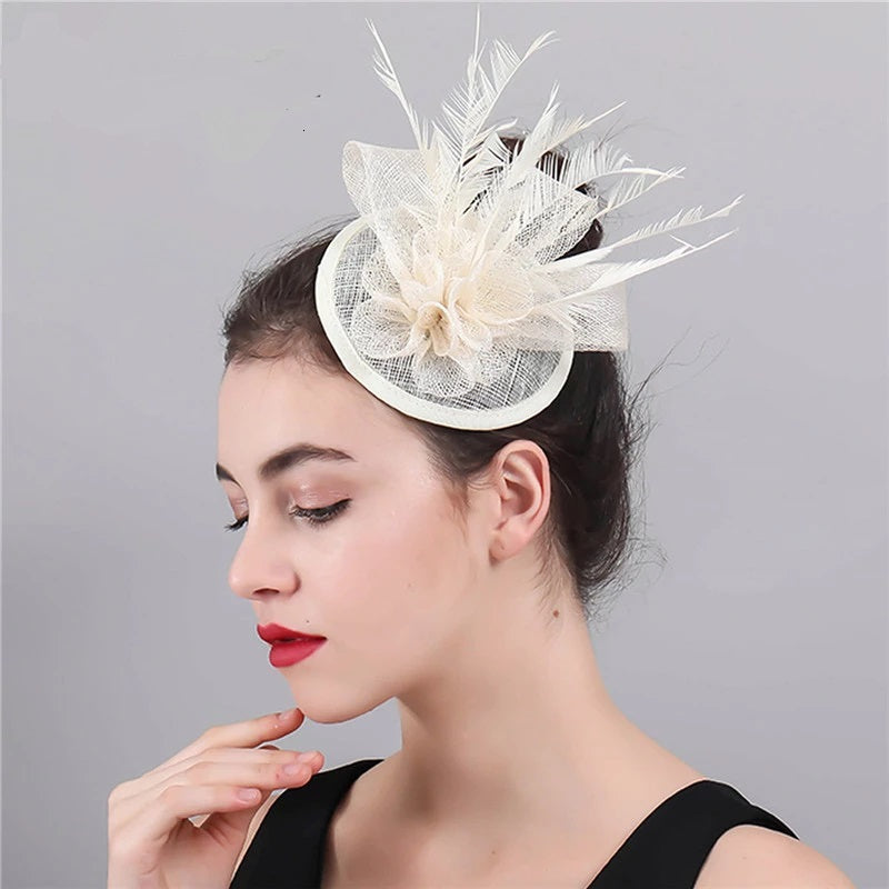 Pratiharye Sexy Fascinators - Feathers Tea Party Hat