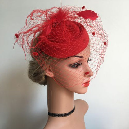 Wedding Fascinators Feathers Hat