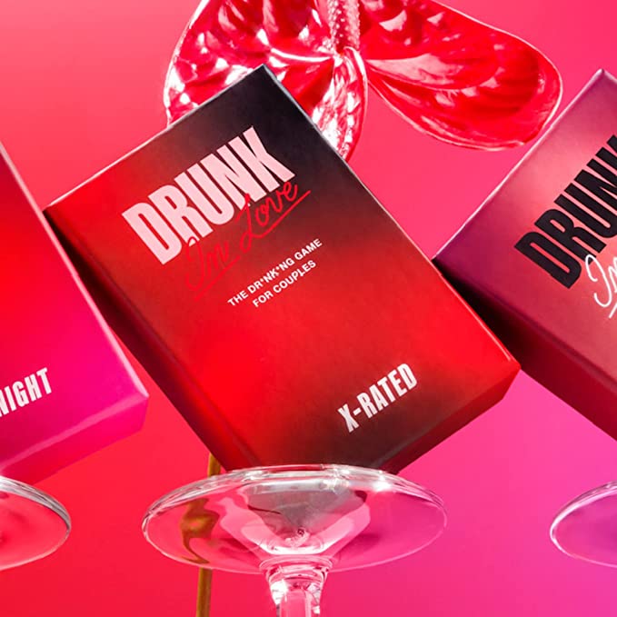 Pratiharye Present Drunk in Love: X-Rated Couples Drinking Game - Intimate Relationship Card Game with Spicy Dares