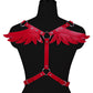 Pratiharye Angel Wings Body Chest Harness Waist Belt Suspenders