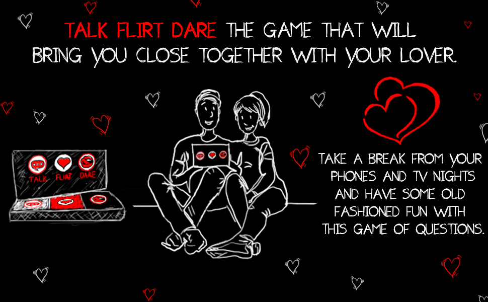 Adult Talk Flirt &amp; Dare Game for couple