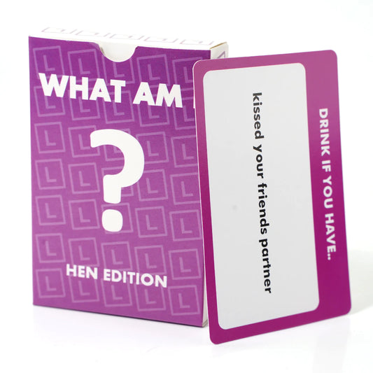 Naughty card games - What am i edition